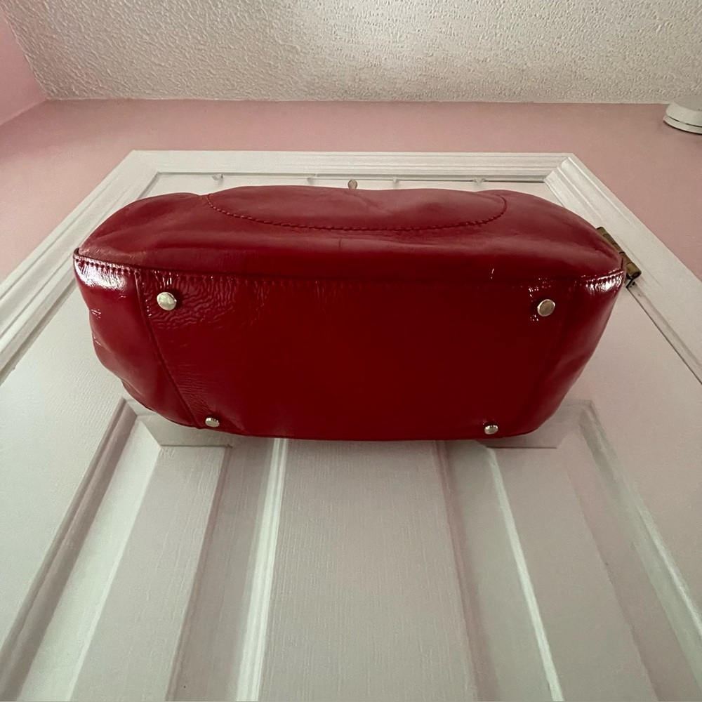 KATE SPADE RED SATCHEL HANDBAG - Picture 2 of 14